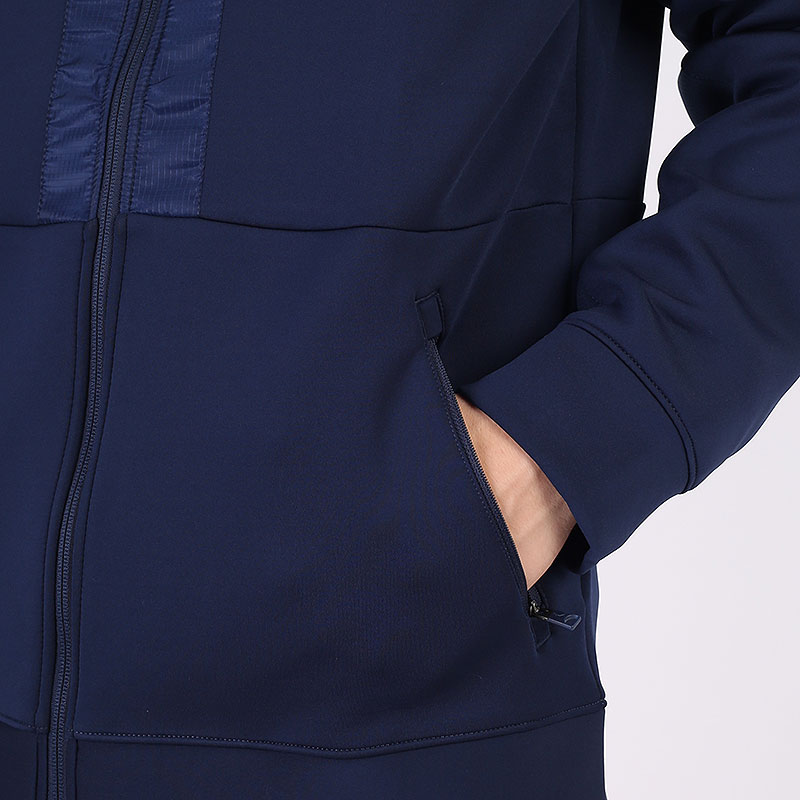 мужская синяя толстовка Jordan France Game Jacket CT2184-419 - цена, описание, фото 4